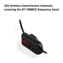 Cargar imagen en el visor de la galería, Micrófono Inalámbrico Fm Hi-fi Con Sonido Profesional Negro
