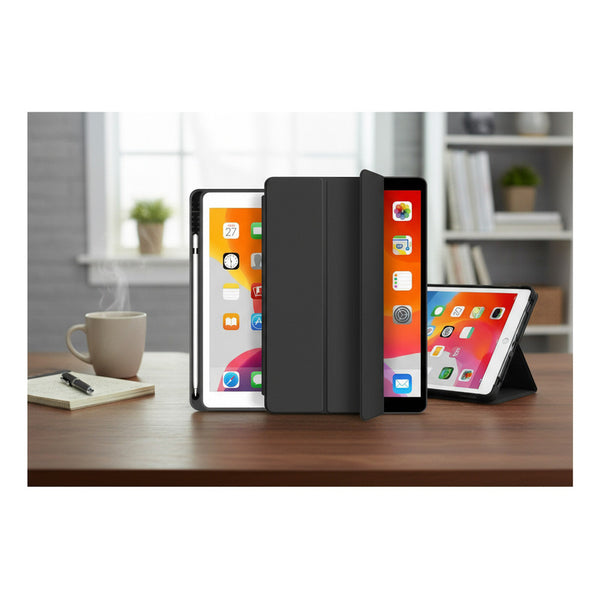 Funda Smart Cover Para iPad Mini 6 Con Ranura Pencil Negro