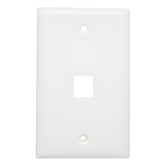 Placa Para Módulo De Red / Faceplate Simple 1 Modulo Ulink
