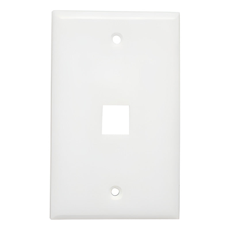 Placa Para Módulo De Red / Faceplate Simple 1 Modulo Ulink