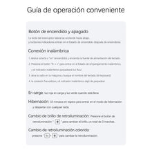 Load image into Gallery viewer, Funda Teclado Para iPad 10th / 11th Trackpad Retroiluminado Blanco
