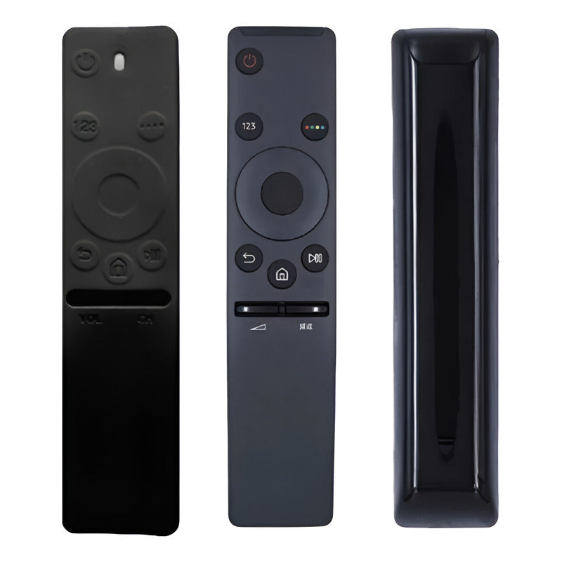 Funda Protector Silicona Control Para Samsung Smart Tv Negro