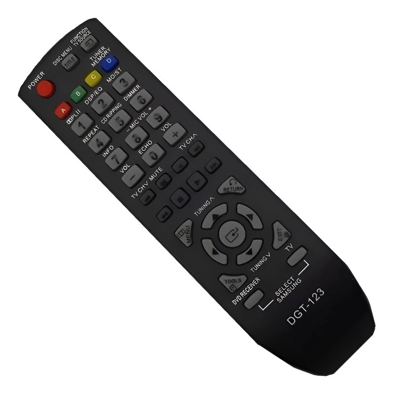 Control Remoto Home Theater Para Samsung Ht-c330 Ah59-02196e Negro
