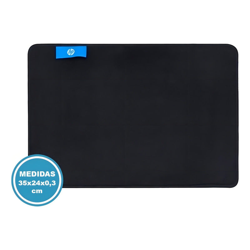 Mousepad Gamer Hp Mediano Mp3524 Negro