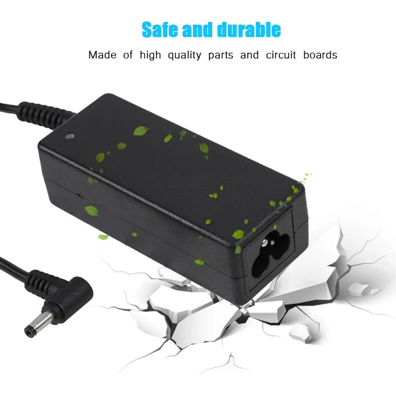 Adaptador De Alimentación Para Notebooks Asus De 45w Negro