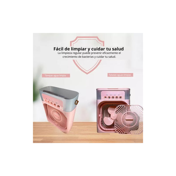 Ventilador Portátil Hunifiicador De Aire Frio  Portátil Usb
