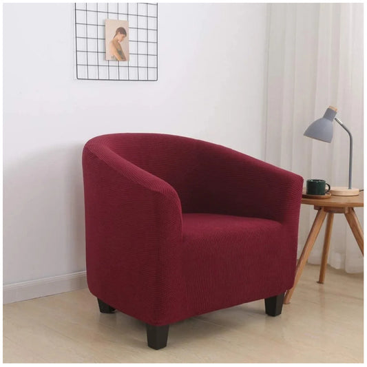 Funda Cubre Sillón De 1 Cuerpo Para Poltrona Rojo Rojo