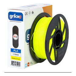 Filamento Pla Grilon3 1.75mm 1kg Impresora 3d - 3dpt Amarillo Flúo
