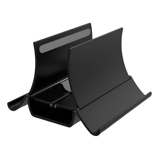 Soporte Vertical Inducción De Gravedad Para Macbook Portátil Negro