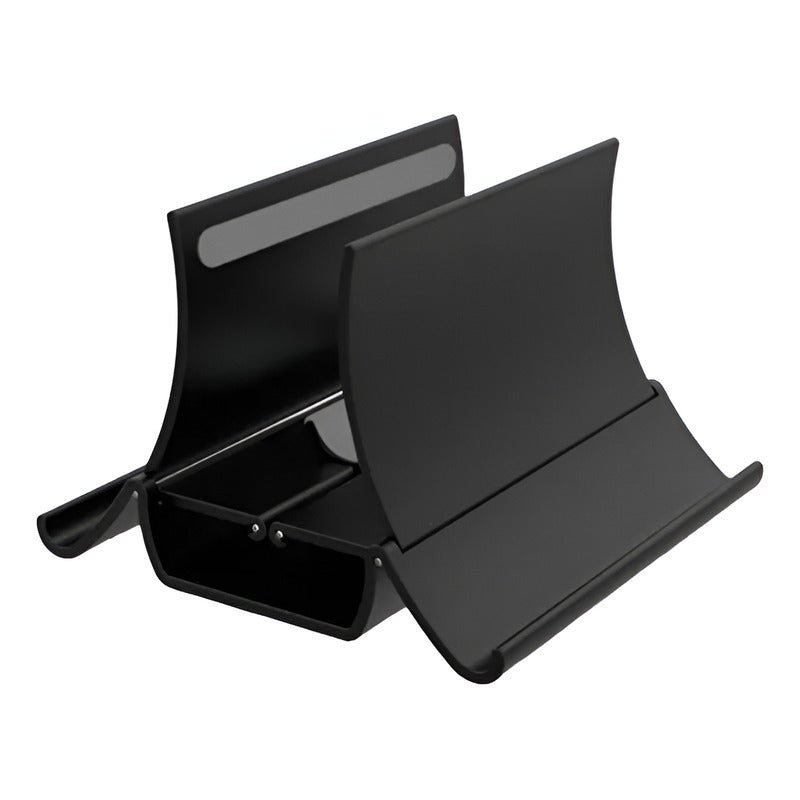 Soporte Vertical Inducción De Gravedad Para Macbook Portátil Negro