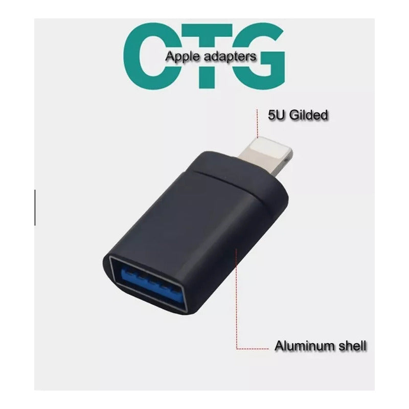 Adaptador Otg Para iPhone / iPad  - Lightning A Usb 3.0