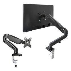 Soporte Monitor Brazo Articulado De 17 A 32 Aspor F80 Negro
