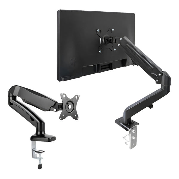 Soporte Monitor Brazo Articulado De 17 A 32 Aspor F80 Negro