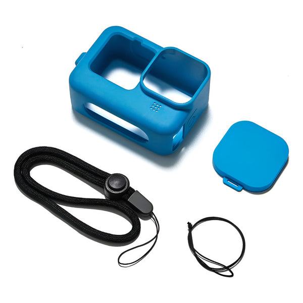 Funda De Silicona Y Vidrio Templado Gopro Hero 9