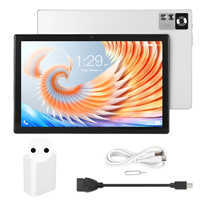 12s Pro Tablet 10.1 Inch 6+128gb - Silver Plateado