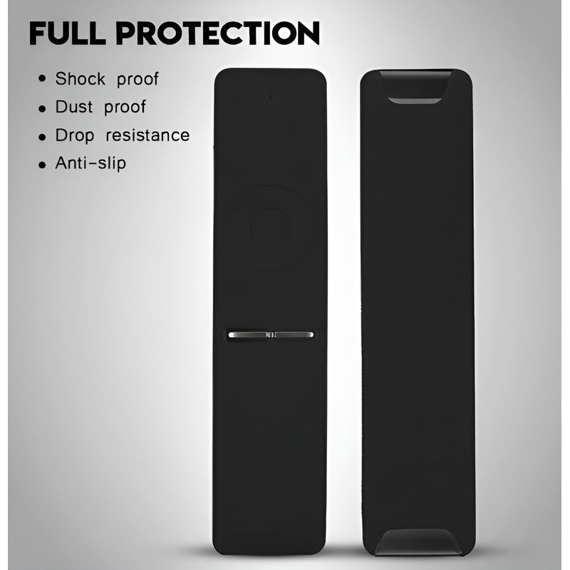 Funda Protector Silicona Control Para Samsung Smart Tv Negro