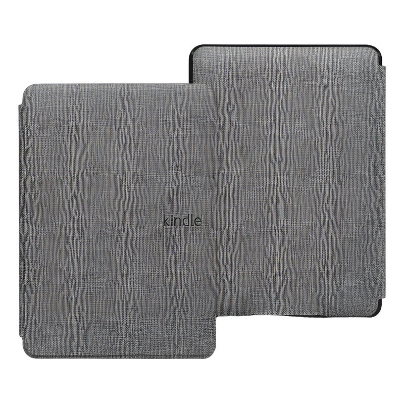Funda Con Tapa Para Kindle 6  Básico 10a/11a Gen Resistente Gris Oscuro