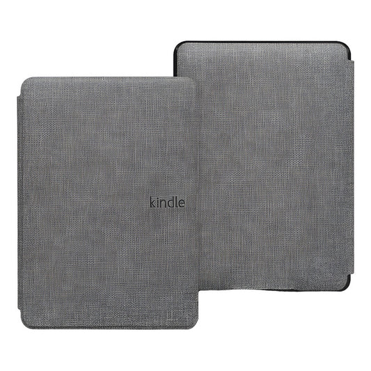 Funda Con Tapa Para Kindle 6 Básico 10a/11a Gen Resistente Gris Oscuro