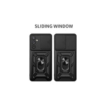 Cargar imagen en el visor de la galería, Carcasa Para Samsung Antishock Anillo Blindada Series S Rojo S21 Fe
