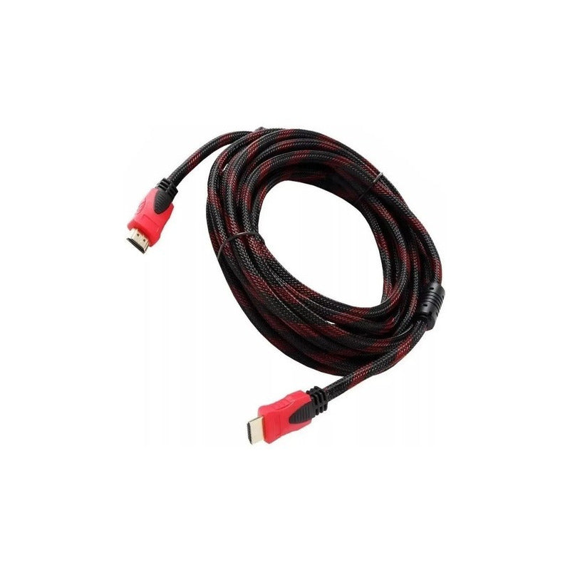 Cable Hdmi 10mt Mallado Full Hd Con Filtro - Tecnomati