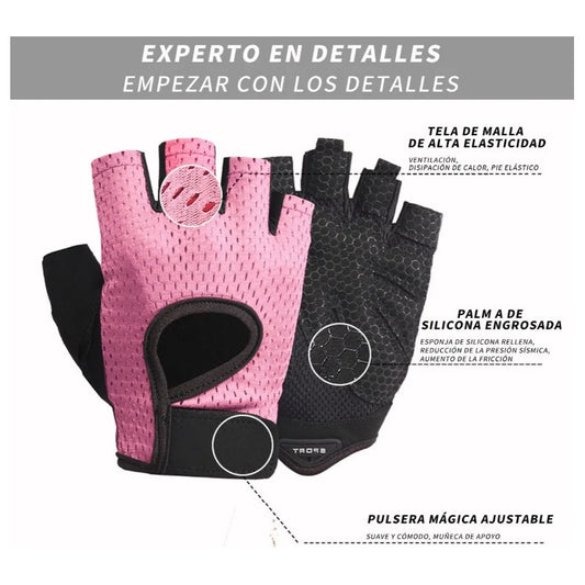 Guantes Profesionales Para Artes Marciales Gym  Y Boxeo L Rosa