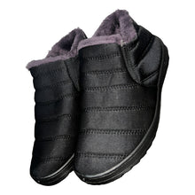 Cargar imagen en el visor de la galería, Zapatillas Descanso Para Mujer Pantuflas Con Chiporro Anchas Negro Rayas 38 Cl
