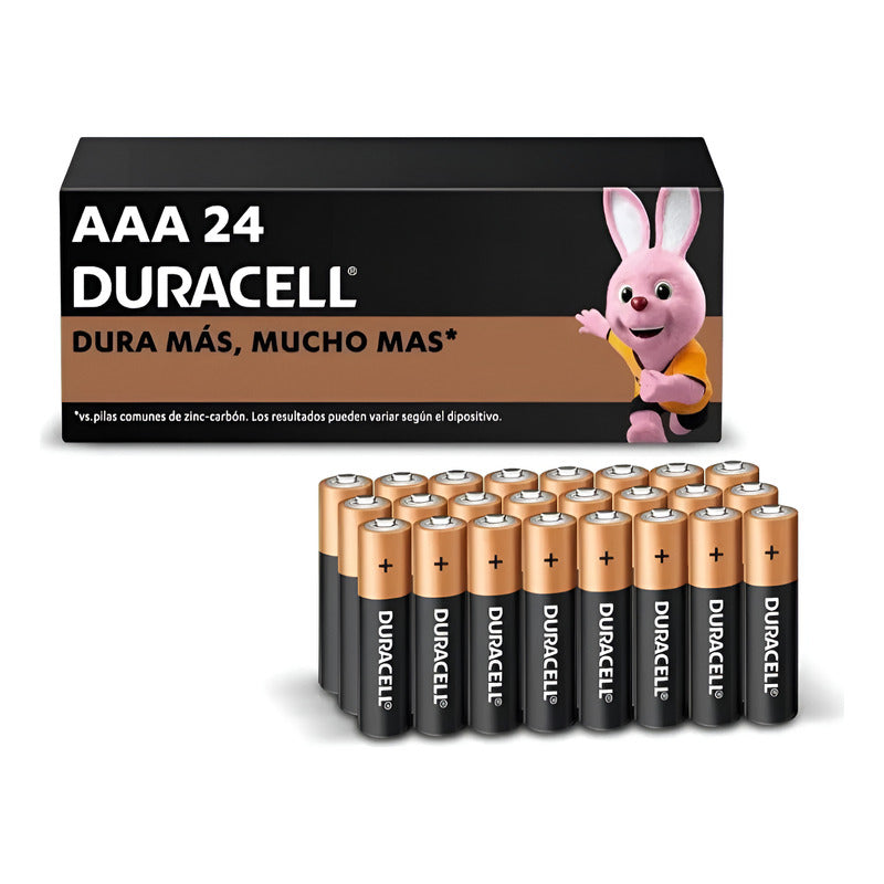 Pila Alcalina Duracell Aaa X24
