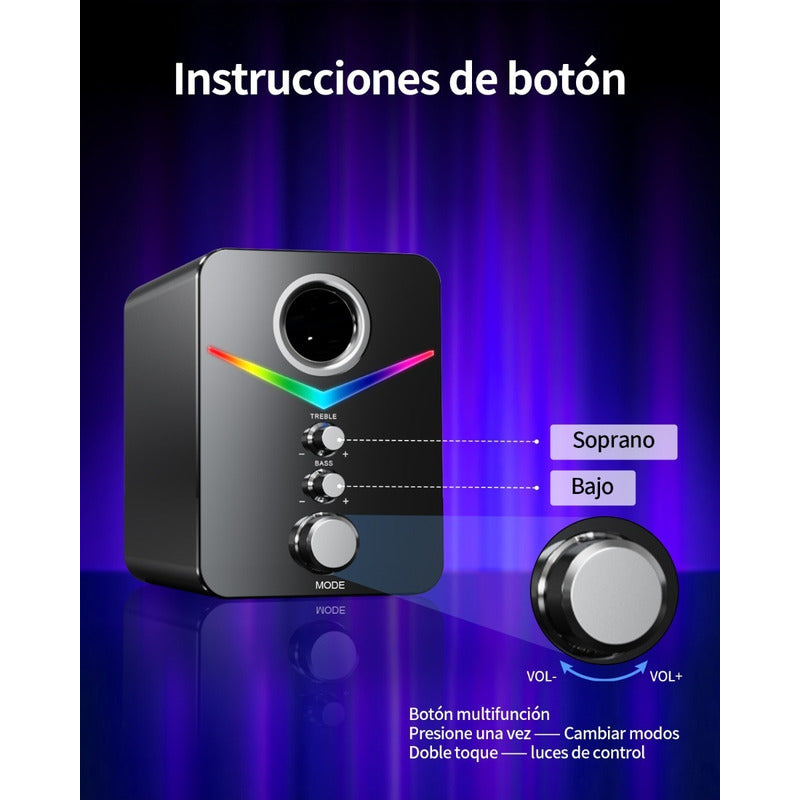Parlante Tone Joy D-221 Portátil Con Bluetooth Negra