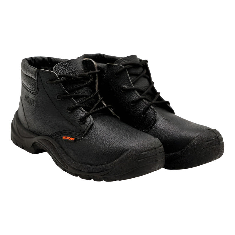 Zapato De Seguridad Anticlavo Certificado Negro 38 Cl