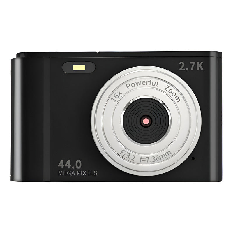 Camara Digital Portatil 1080p Pantalla 2.4in+32gb Tarjeta Sd Negro