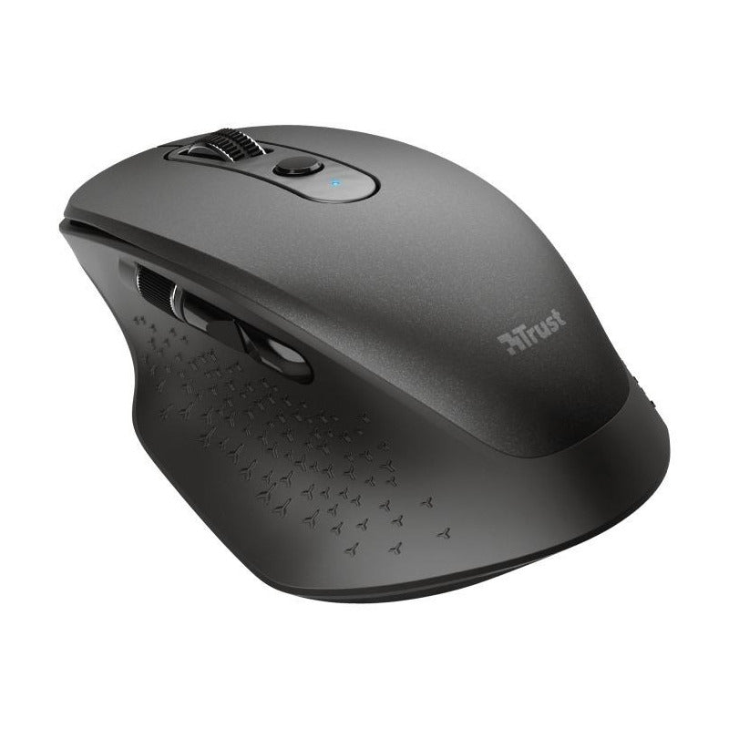 Mouse Inalámbrico Recargable Trust Ozaa Black