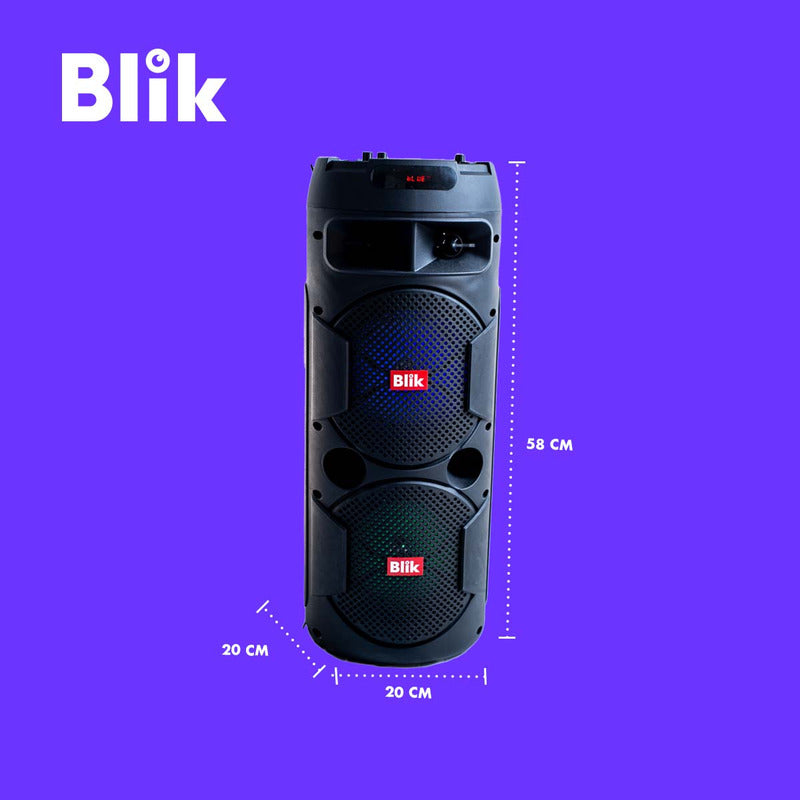 Parlante Blik Screamer3 Portátil Con Bluetooth Negra (nuevo Con Caja Abierta)