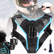 Cargar imagen en el visor de la galería, Montura De Casco Gopro Hero 10/9/8/7/6/5/4/3 Para Moto
