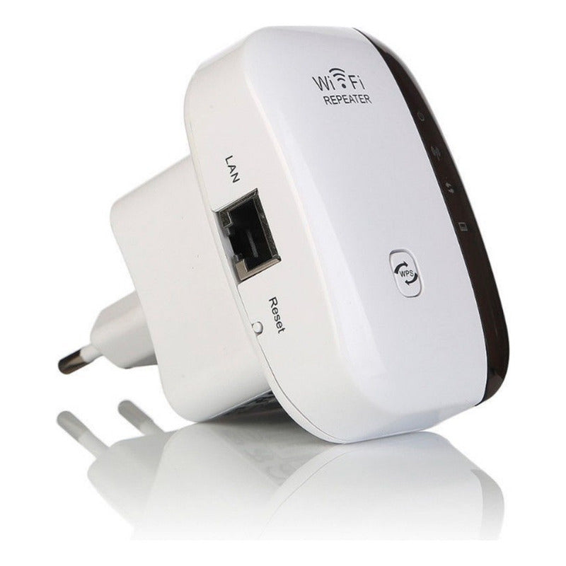 Repetidor Wifi Inalambrico De 300 Mbps - 05008 Mertel Color Blanco