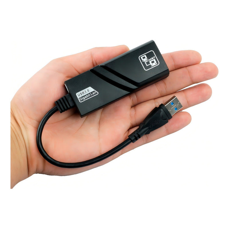 Adaptador Ethernet Usb 3.0 Lan Rj45 Gigabit 10/100/1000mbps