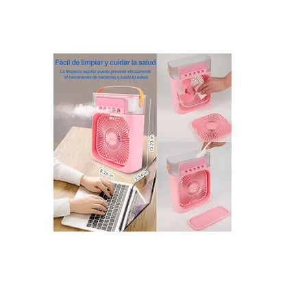 Ventilador Portátil Hunifiicador De Aire Frio  Portátil Usb