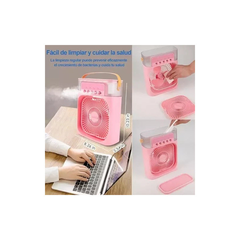 Ventilador Portátil Hunifiicador De Aire Frio  Portátil Usb