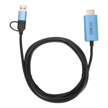 Cargar imagen en el visor de la galería, Adaptador Para Interfaz Multimedia Usb Hd Y Convertidor Usb3 Negro

