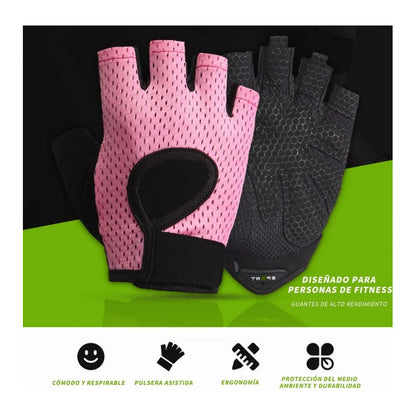 Guantes Profesionales Para Artes Marciales Gym  Y Boxeo L Rosa