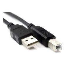 Cargar imagen en el visor de la galería, Cable De Impresora Y Scanner Ab De 5 Metros Con Usb 2.0 Negro
