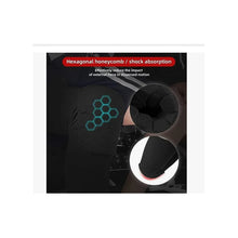 Cargar imagen en el visor de la galería, Rodillera Deportiva Basketball Panel De Abeja Resprable 1par Negro M
