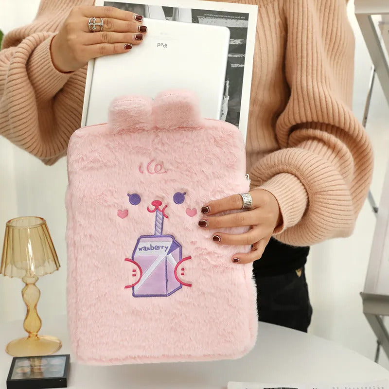 Funda Protectora Para Tablet, iPad, Mini Notebook, Coreano Rosa
