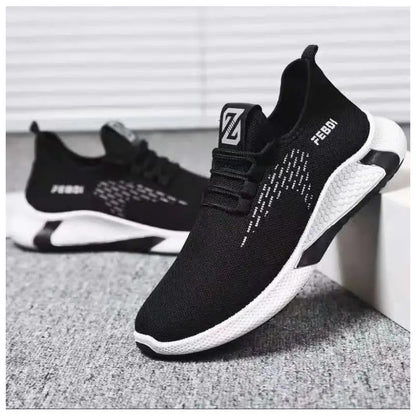 Zapatillas Deportivas Casuales Ligeras Y Transpirables Negro Tela 41