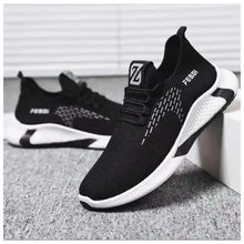 Cargar imagen en el visor de la galería, Zapatillas Deportivas Casuales Ligeras Y Transpirables Negro Tela 41
