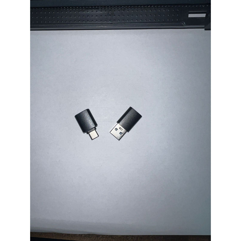 Adaptador Usb Otg A Usb-c + Usb-c A Usb3 Negro