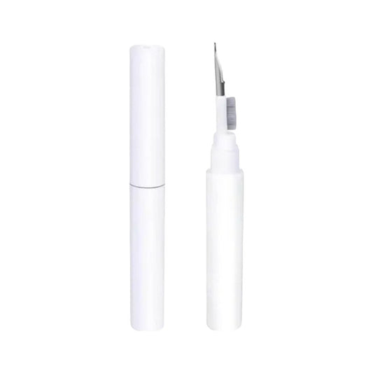 Cepillo Limpiador De Audifonos 3 En 1 Blanco