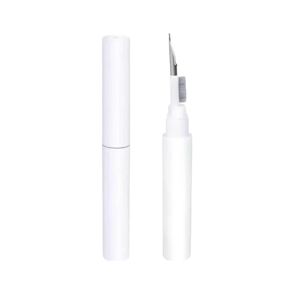 Cepillo Limpiador De Audifonos 3 En 1 Blanco