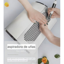 Cargar imagen en el visor de la galería, Aspiradora Extractor Polvo Uñas Gel Acrílicas Manicura Color Grande 858-5 
