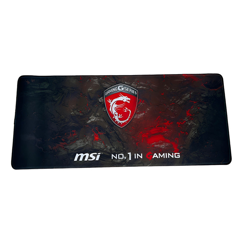 Mouse Pad Gaming Msi 68x30cm Negro/rojo Gaming Msi