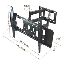 Load image into Gallery viewer, Soporte Para Tv Doble Brazo 30 Hasta 70  5098 Negro

